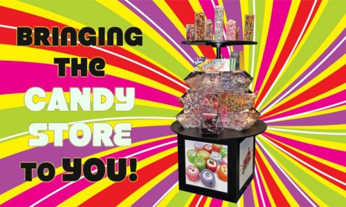 The Candy Store<br>Website Homepage Ad